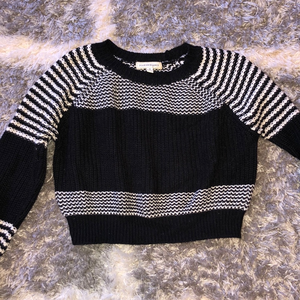 Knit crop top